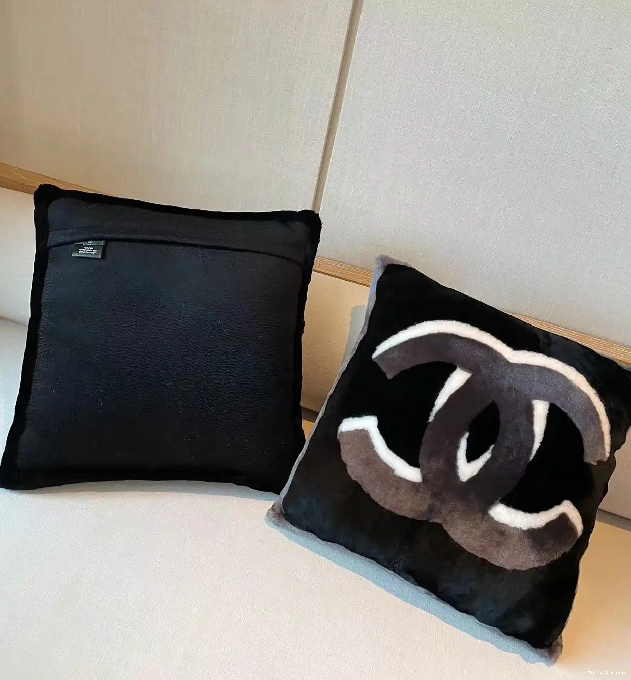 PILLOW SHEARLING THROW COCO 0619